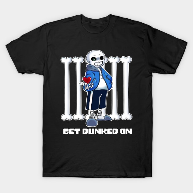 Undertale - Sans Get Dunked On T-Shirt by theruins